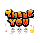 チビ○のデカ文字 -日常-（個別スタンプ：16）