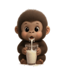 フサフサゴリラ（個別スタンプ：23）