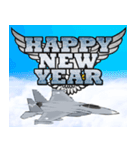 戦闘機（お正月）再販（個別スタンプ：2）