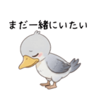 わがままで甘えたいハシビロコウ（個別スタンプ：12）