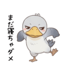 わがままで甘えたいハシビロコウ（個別スタンプ：17）