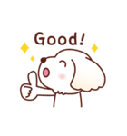 マルチーズ_モモのハッピーな毎日（個別スタンプ：10）