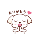 マルチーズ_モモのハッピーな毎日（個別スタンプ：12）