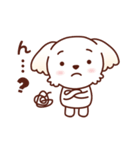 マルチーズ_モモのハッピーな毎日（個別スタンプ：16）