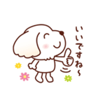 マルチーズ_モモのハッピーな毎日（個別スタンプ：25）