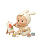 リアルバブちゃん3（個別スタンプ：5）