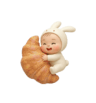 リアルバブちゃん3（個別スタンプ：10）