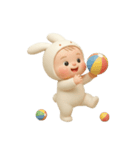 リアルバブちゃん3（個別スタンプ：11）