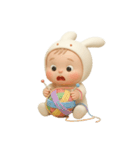 リアルバブちゃん3（個別スタンプ：17）