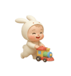 リアルバブちゃん3（個別スタンプ：18）