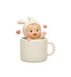 リアルバブちゃん3（個別スタンプ：34）