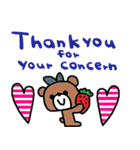 (nenerin日常スタンプ529英語気遣い)（個別スタンプ：19）