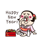 【再販】シュミーズ物語【年賀】（個別スタンプ：4）