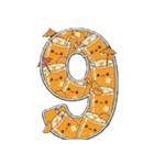 可愛いスイーツのアルファベット＆数字♡（個別スタンプ：35）