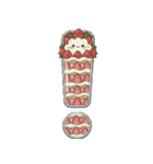 可愛いスイーツのアルファベット＆数字♡（個別スタンプ：38）