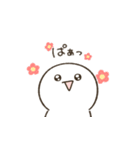 しろいこの日常（リアクション編2）（個別スタンプ：21）