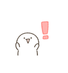 しろいこの日常（リアクション編2）（個別スタンプ：37）