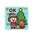 ミニキャラのクリスマス（個別スタンプ：7）