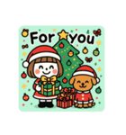 ミニキャラのクリスマス（個別スタンプ：13）
