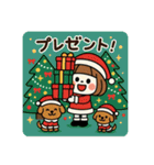ミニキャラのクリスマス（個別スタンプ：22）