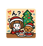 ミニキャラのクリスマス（個別スタンプ：26）