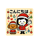 【メリクリ】ゆるかわクリスマス（個別スタンプ：6）
