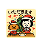 【メリクリ】ゆるかわクリスマス（個別スタンプ：28）