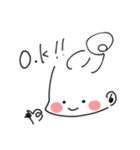 お団子ガールのほんわか日々（個別スタンプ：1）