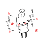 お団子ガールのほんわか日々（個別スタンプ：22）