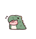 怪獣のぶた2（個別スタンプ：22）