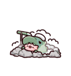 怪獣のぶた2（個別スタンプ：35）