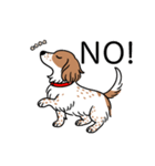 名前入りダックスクリームパイボールド（個別スタンプ：8）