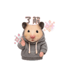 ハムさんダンス始めました（個別スタンプ：3）