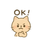 使いやすいほんわか猫のスタンプ（個別スタンプ：5）