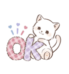 毎日使える♡大人可愛いガーリーキャット2（個別スタンプ：12）