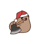 毎日ふくよかなたぬき 冬（個別スタンプ：1）