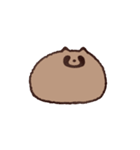 毎日ふくよかなたぬき 冬（個別スタンプ：2）