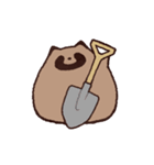 毎日ふくよかなたぬき 冬（個別スタンプ：7）