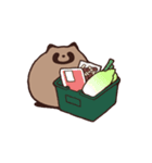 毎日ふくよかなたぬき 冬（個別スタンプ：11）