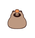 毎日ふくよかなたぬき 冬（個別スタンプ：13）
