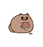 毎日ふくよかなたぬき 冬（個別スタンプ：20）