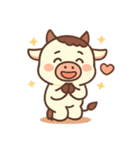 うしし！感情モ〜れつスタンプ（個別スタンプ：10）