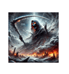 最恐死神スタンプ（個別スタンプ：15）