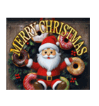 飛び出す大人のクリスマスと年末年始(毎年)（個別スタンプ：13）