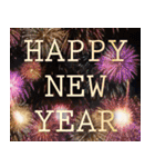 飛び出す大人のクリスマスと年末年始(毎年)（個別スタンプ：20）