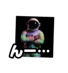 デカ文字♥ファンキー宇宙飛行士（個別スタンプ：12）