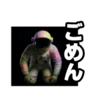 デカ文字♥ファンキー宇宙飛行士（個別スタンプ：14）