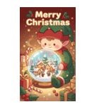 夢のようなクリスマス（個別スタンプ：22）