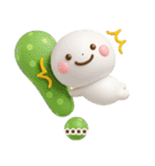 誰でもよく使える3Dカスタムスタンプだよ（個別スタンプ：23）