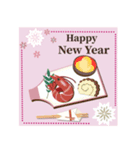 【毎年使える】お正月♡年末年始＊再販（個別スタンプ：6）